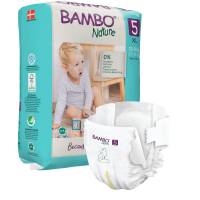 Børneble, tapeble, miljømærket, Bambo Nature, 5, 12-18 kg