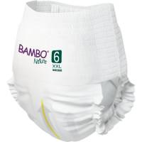 Børneble, bukseble, miljømærket, Bambo Nature Pants, 6, tall pack, (Tall), 15+ kg
