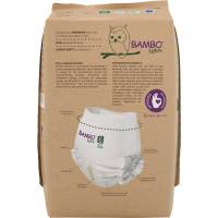 Børneble, bukseble, miljømærket, Bambo Nature Pants, 6, papirspose, paper bag, 15+ kg