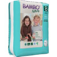 Børneble, bukseble, miljømærket, Bambo Nature Pants, 8, 19+ kg