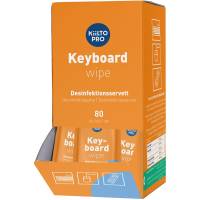 Wipes, Kiilto Pro, til desinfektion af keyboard, 62% Ethanol