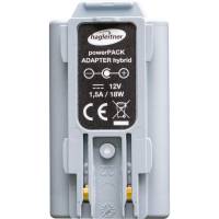 Powerpack adapter, Hagleitner, grå, plast, hybrid, til Powerpack in