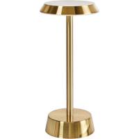 LED lampe, Duni Cordless Nour, 26,3cm, Ø11,9cm, guld