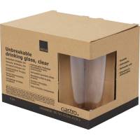 Drikkeglas, ABENA Gastro, 13,3cm, Ø6,7cm, 25 cl, 32 cl, klar, SAN, 6 stk/pakke, til flergangsbrug