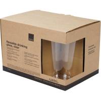 Drikkeglas, ABENA Gastro, 15,3cm, Ø7,8cm, 40 cl, 48 cl, klar, SAN, 6 stk/pakke, til flergangsbrug