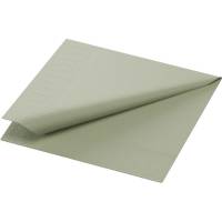 Kaffeserviet, Duni, 3-lags, 1/4 fold, 24x24cm, pistacie, nyfiber *Denne vare tages ikke retur*
