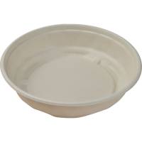 Fiberskål, 57mm, Ø250mm, 1900 ml, 1900 ml, nature, sukkerrør