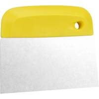 Håndskraber, Vikan, 14,6x3x11,5cm, gul, PP/rustfrit stål, 14.6 cm *Denne vare tages ikke retur*