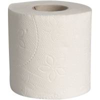 Toiletpapir, Dansk papir industri, 3-lags, 18m x 9,5cm, hvid, nyfiber