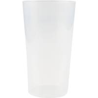 Flergangsdrikkeglas, ABENA Gastro, 14cm, Ø8cm, 40 cl, 50 cl, klar, PP