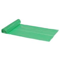 Spandepose, 15 l, grøn, HDPE/virgin, 37x50cm
