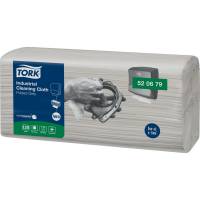 Industriaftørring, Tork W4, 1-lags, 41,5x35,5cm, 10,8 cm, grå, nyfiber, polyester, polypropolen, top-pak