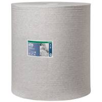 Industriaftørring, Tork W1, 1-lags, 361m x 42,8cm, Ø38cm, grå, nonwoven