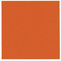 Middagsserviet, ABENA Gastro, 2-lags, 1/4 fold, 40x40cm, orange, nyfiber