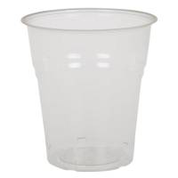 Drikkeglas, 7,8cm, Ø7,2cm, 18 cl, 21 cl, klar, PLA