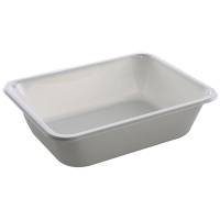 Bakke, C 2227-1F, 22,7x17,8x6cm, 1660 ml, hvid, CPET, 1-rums, standard serie, hovedret