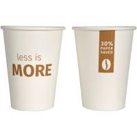 Kaffebæger LessIsMore, 11cm, Ø8,9cm, 36 cl, 38 cl, hvid, pap/PE, 12 oz