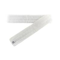 Tørmoppe, Clean Plus, hvid, polyester, 60 cm, med hook'n'loop