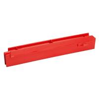 Udskiftningskassette til gulvskraber, Vikan, 25x2,5x4,5cm, rød, PP/TPE, 25 cm *Denne vare tages ikke retur*