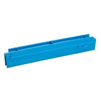 Udskiftningskassette til gulvskraber, Vikan, 25x2,5x4,5cm, blå, PP/TPE, 25 cm *Denne vare tages ikke retur*