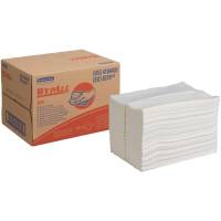 Industriaftørring, Kimberly-Clark Wypall X80, 1-lags, 42,6x28,2cm, hvid, nonwoven, ark *Denne vare tages ikke retur*