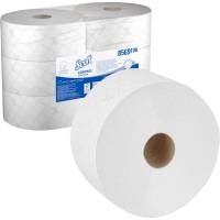 Toiletpapir, Kimberly-Clark Scott, 2-lags, 314m x 10,6cm, hvid, genanvendt papir