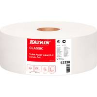 Jumborulle, Katrin Classic, 2-lags, Midi, 380m x 9,8cm , Ø27cm, hvid, blandingsfibre