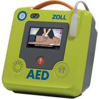 Hjertestarter, Zoll AED 3, 12,7x23,6x24,7cm, grøn *Denne vare tages ikke retur*