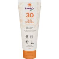 Sollotion, Bambo Nature, 200 ml, SPF 30, uden farve og parfume, 23% fedt, SCA