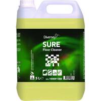 Gulvrengøring, Diversey SURE Floor Cleaner, 5 l, uden farve og parfume *Denne vare tages ikke retur*