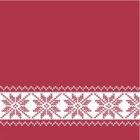 Middagsserviet, Christmas Mood, 1/4 fold, 40x40cm, flerfarvet, airlaid