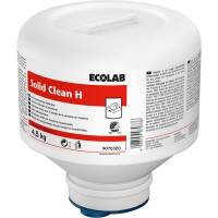 Maskinopvask, Ecolab Solid Clean H, uden klor, farve og parfume, 4,5 kg