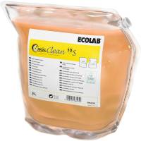 Køkkenaffedter, Ecolab Oasis Clean 10 S, 2 l, med farve og parfume *Denne vare tages ikke retur*