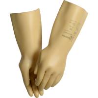 El beskyttelseshandske, Regeltex, 11, beige, gummi, RC, Klasse 0
