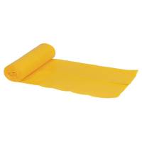 Sæk, C-fold, 60 l, gul, LDPE/genanvendt, 55x103cm, co-ekstruderet