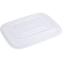 Låg til take-away bakke, ABENA Cater-Line, 15,2x11,9x1,3cm, klar, PP