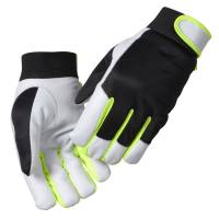 Gedeskindshandske, THOR, 7, hvid, gedeskind, vinterforet