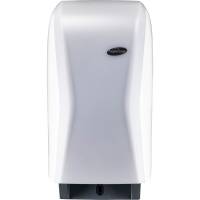 Dispenser, Hagleitner, 16,3x1,5x32,6cm, hvid, plast, til 2 ruller toiletpapir, hybrid