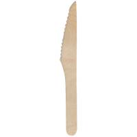 Kniv, ABENA Gastro, 16,5cm, brun, birketr&aelig;