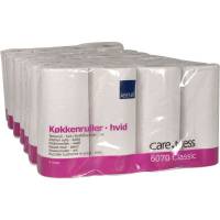 K&oslash;kkenrulle, ABENA Care-Ness Classic, 2-lags, 17,85m x 22cm, &Oslash;10,5cm, hvid, blandingsfibre