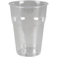 Drikkeglas, 9,5cm, Ø7,2cm, 20 cl, 25 cl, klar, PS, enkeltindpakket