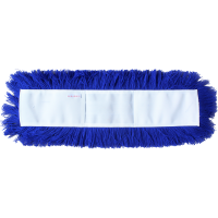 Lommemoppe til mopstativ, TenTax, System størrelse 60, 60x12,5cm, blå, akryl, 60 cm