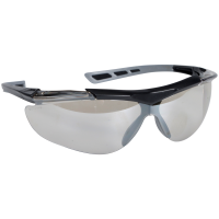Beskyttelsesbrille, THOR Reflector, 1-lags, One size, klar, PC, antirids, flergangs