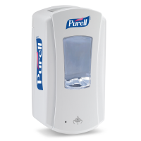 Håndfri dispenser, Purell, 1200 ml, LTX hvid/hvid,1,2 ml pr. dosering *Denne vare tages ikke retur*