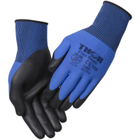 Fingerdyppet nitrilhandske, THOR Flex Basic, 7, blå, polyester/spandex *Denne vare tages ikke retur*