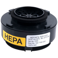 HEPA filter, Nilfisk, UZ964, sort, H13 *Denne vare tages ikke retur*
