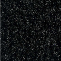 Tekstilmåtte, Kleen-tex Monotone, Raven Black, 200x150cm, sort, nitril/nylon, med bagside og kanter *Denne vare tages ikke retur*