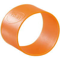 Farvekodningsbånd til skaft, Vikan, Ø40mm, orange, gummi/silikone *Denne vare tages ikke retur*
