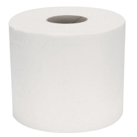 Toiletpapir, Grite, 2-lags, 55m x 9,6cm , Ø11cm, hvid, 100% nyfiber