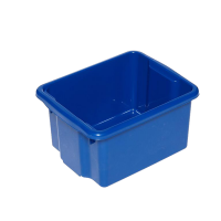 Moppeboks, Tina Trolleys, 370x300x200mm, blå, plast/PP, uden låg *Denne vare tages ikke retur*